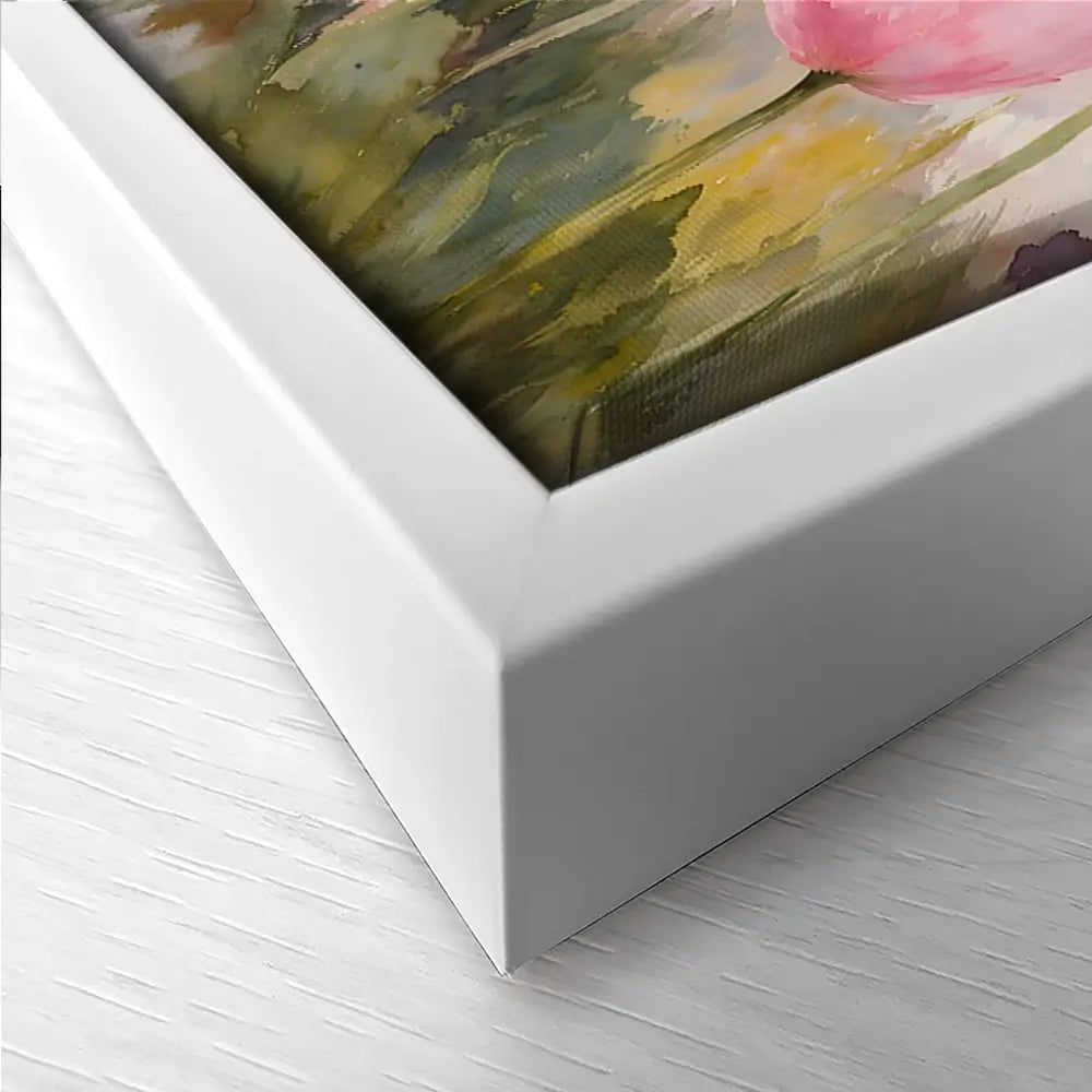 Pretty Tulips Trio Canvas Print Pretty Tulips Trio Canvas Print wall art product IAmHomeStudio