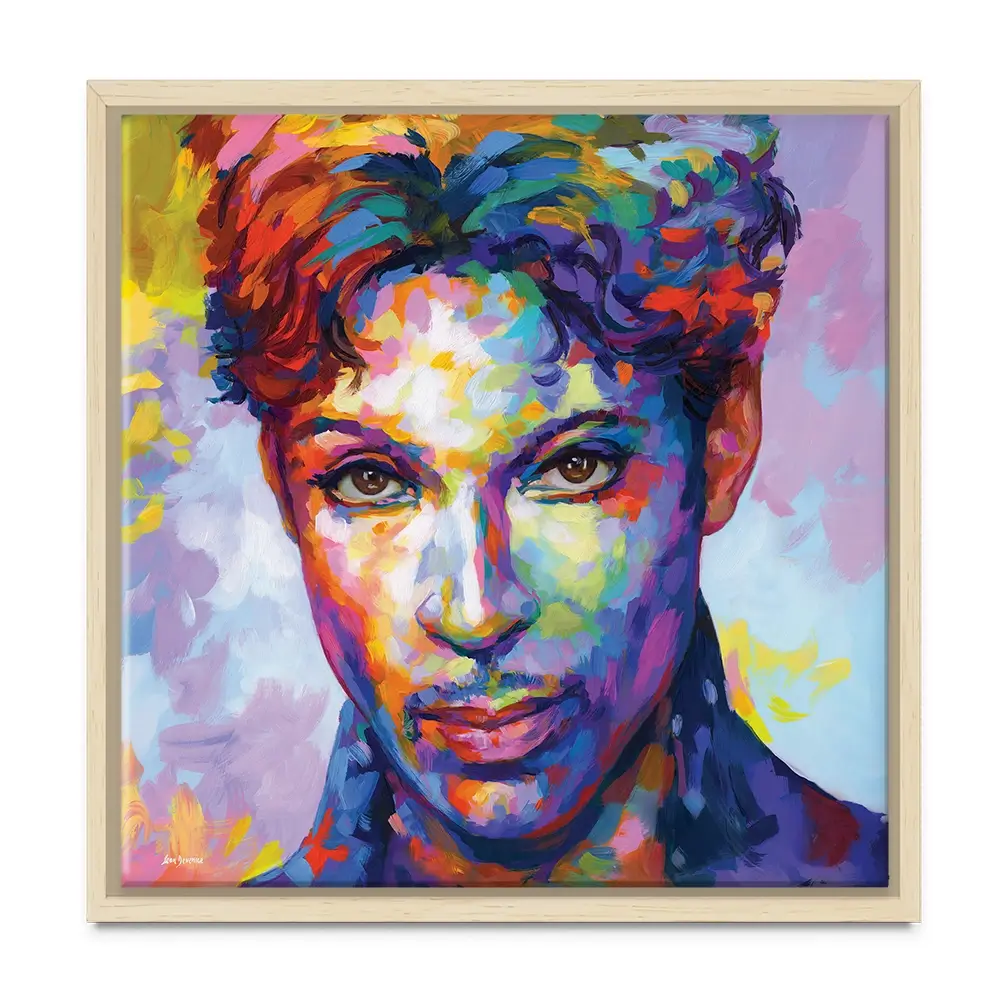 Prince Canvas Print Prince Canvas Print wall art product Leon Devenice