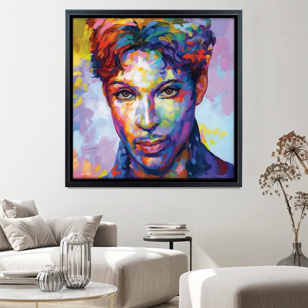 Prince Canvas Print Prince Canvas Print wall art product Leon Devenice