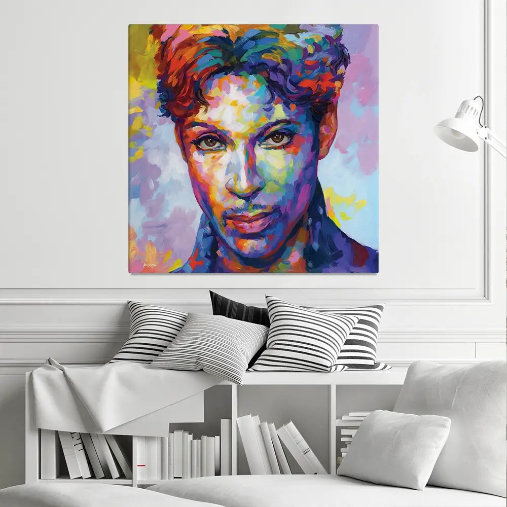 Prince Canvas Print Prince Canvas Print wall art product Leon Devenice