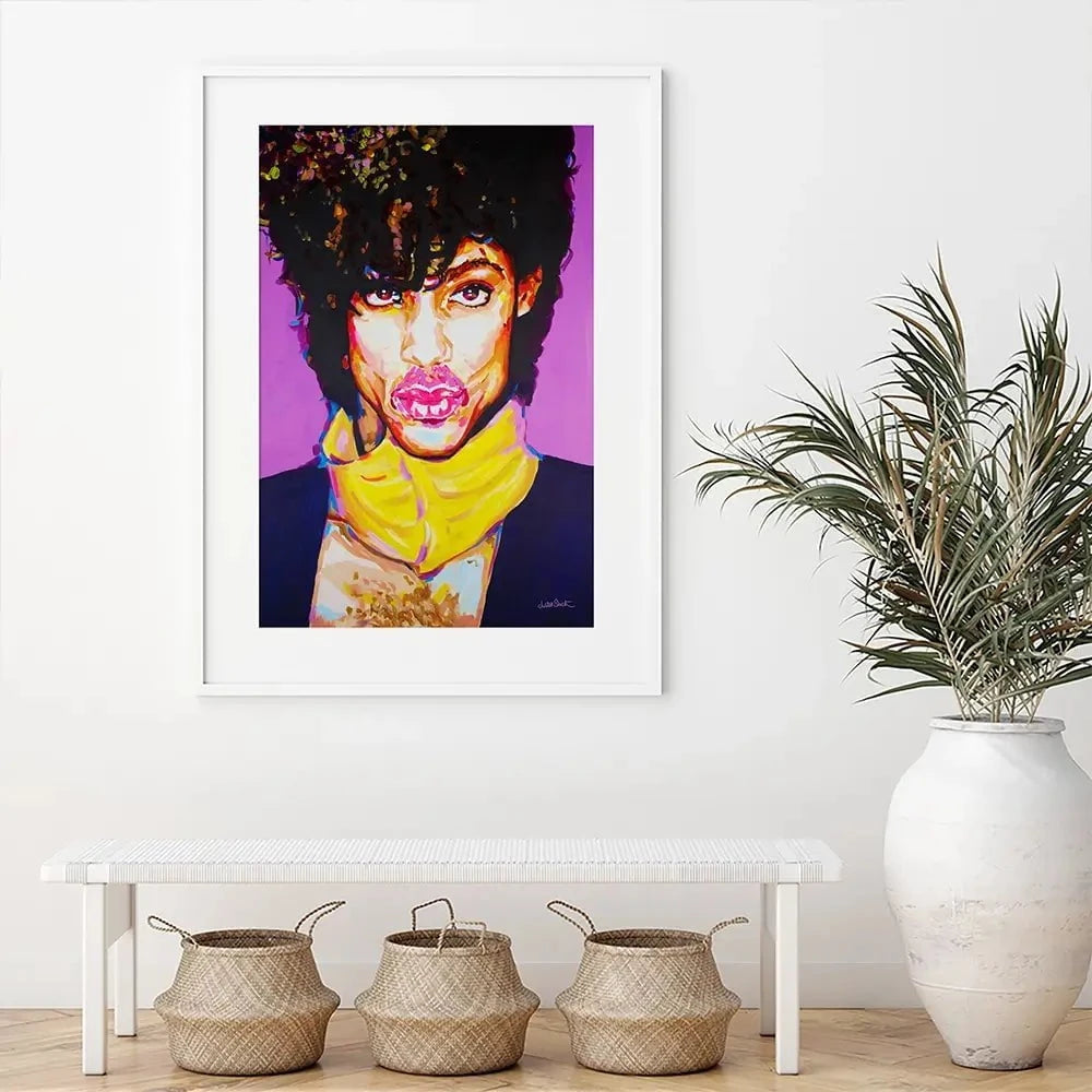 Prince Kiss Framed Art Print Prince Kiss Framed Art Print wall art product Juliet Stockton