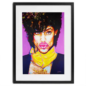 Prince Kiss Framed Art Print Prince Kiss Framed Art Print wall art product Juliet Stockton