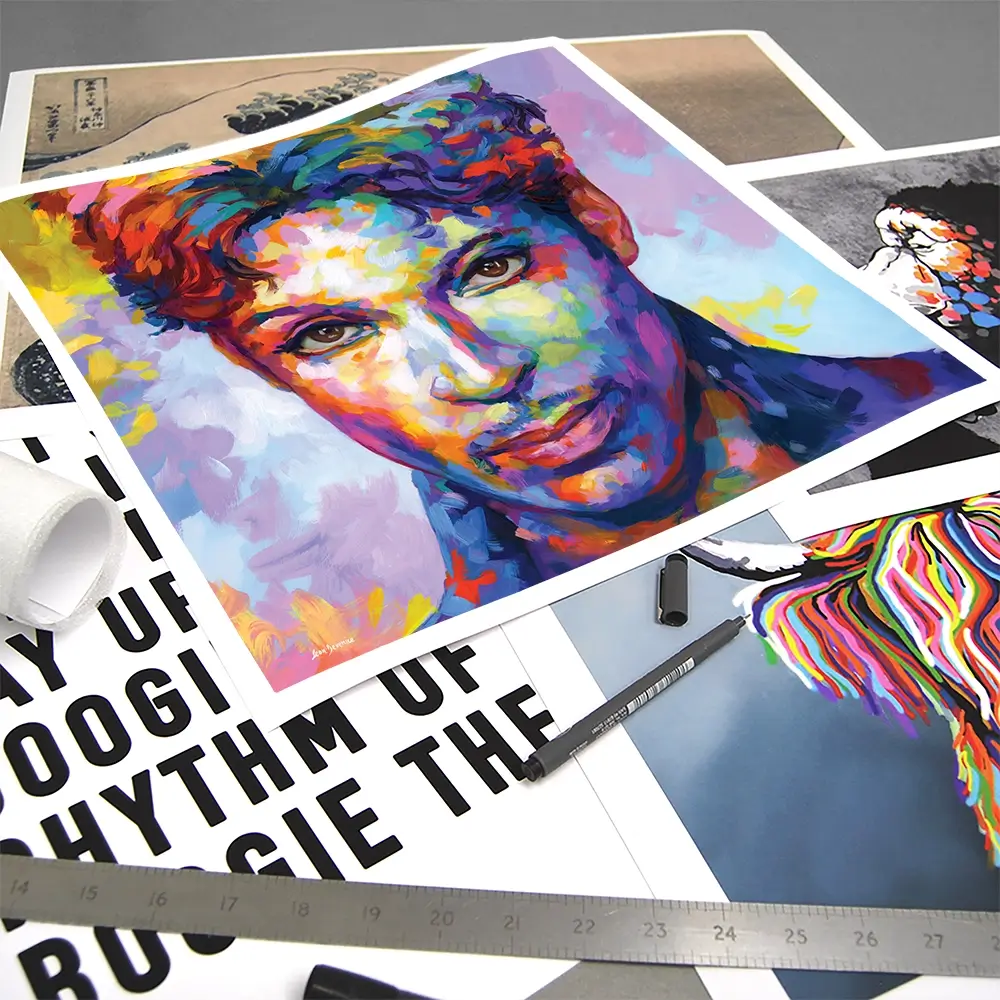 Prince Square Art Print Prince Square Art Print wall art product Leon Devenice