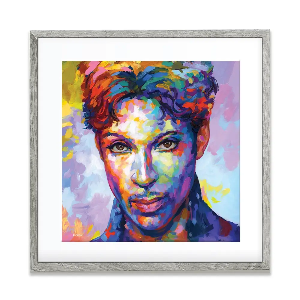 Prince Square Framed Art Print Prince Square Framed Art Print wall art product Leon Devenice