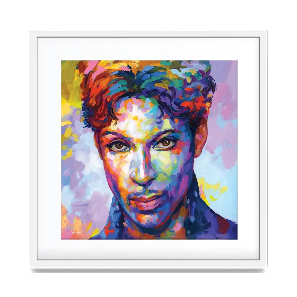Prince Square Framed Art Print Prince Square Framed Art Print wall art product Leon Devenice
