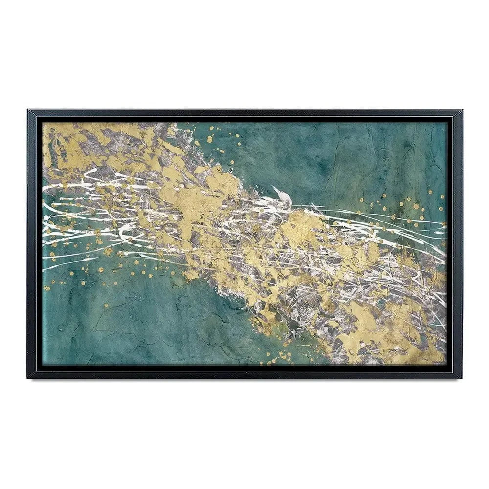 Printed Mistral In Sea Green Canvas Print Printed Mistral In Sea Green Canvas Print wall art product Michael WIllett