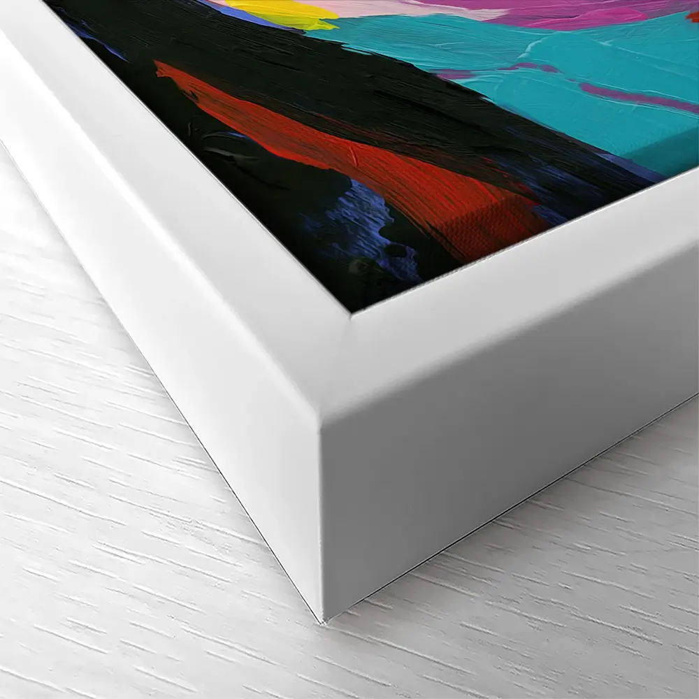 Prismatic Pout Canvas Print Prismatic Pout Canvas Print wall art product Annie Warren