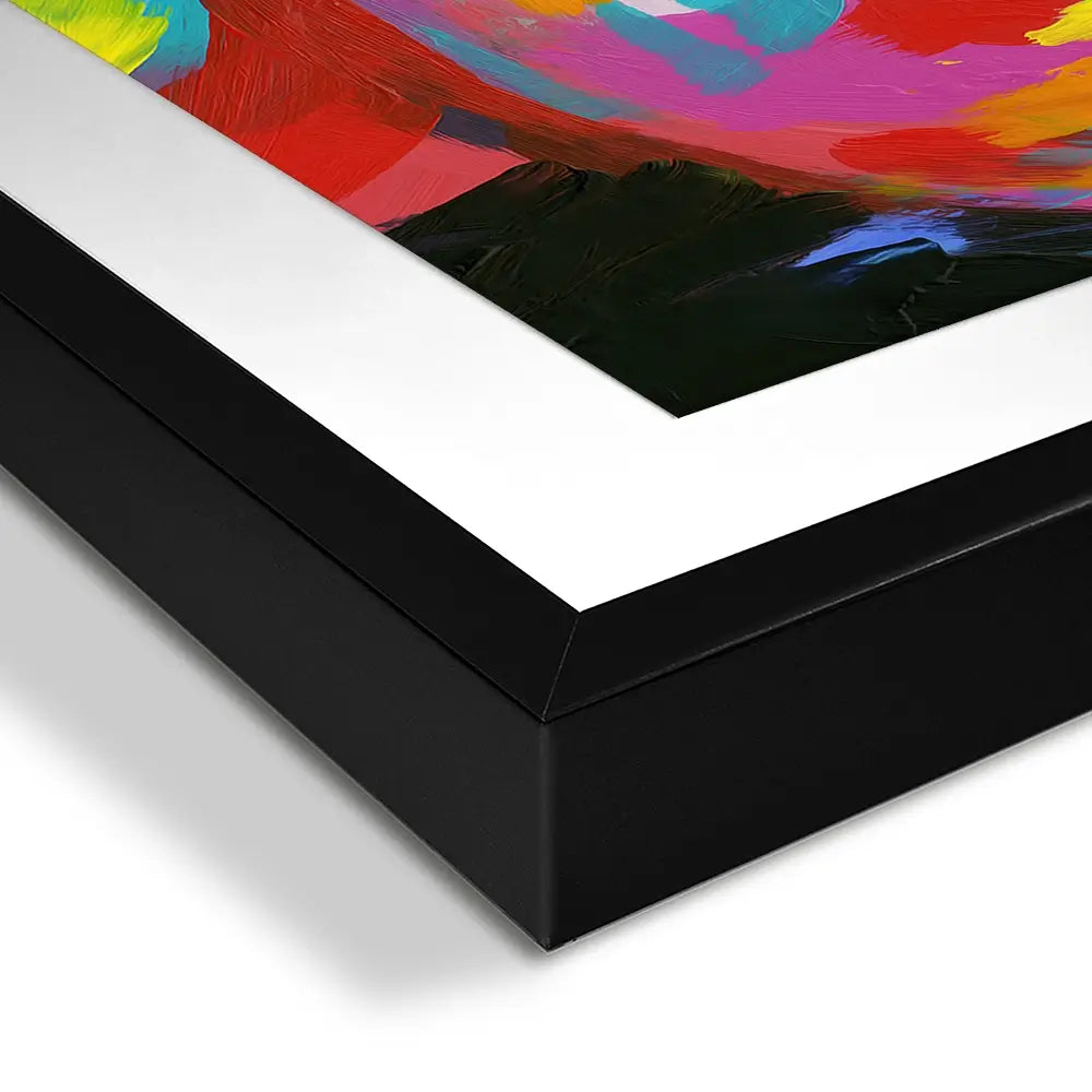 Prismatic Pout Framed Art Print Prismatic Pout Framed Art Print wall art product Annie Warren