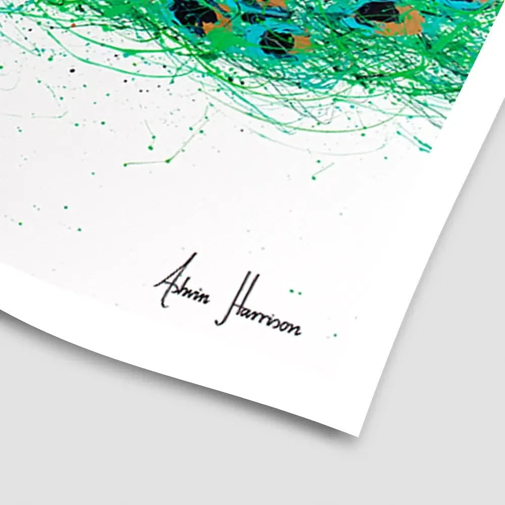 Proud Peacock Art Print Proud Peacock Art Print wall art product Ashvin Harrison