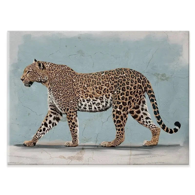 Prowling Leopard Canvas Print Prowling Leopard Canvas Print wall art product Svetlana Aleynikova