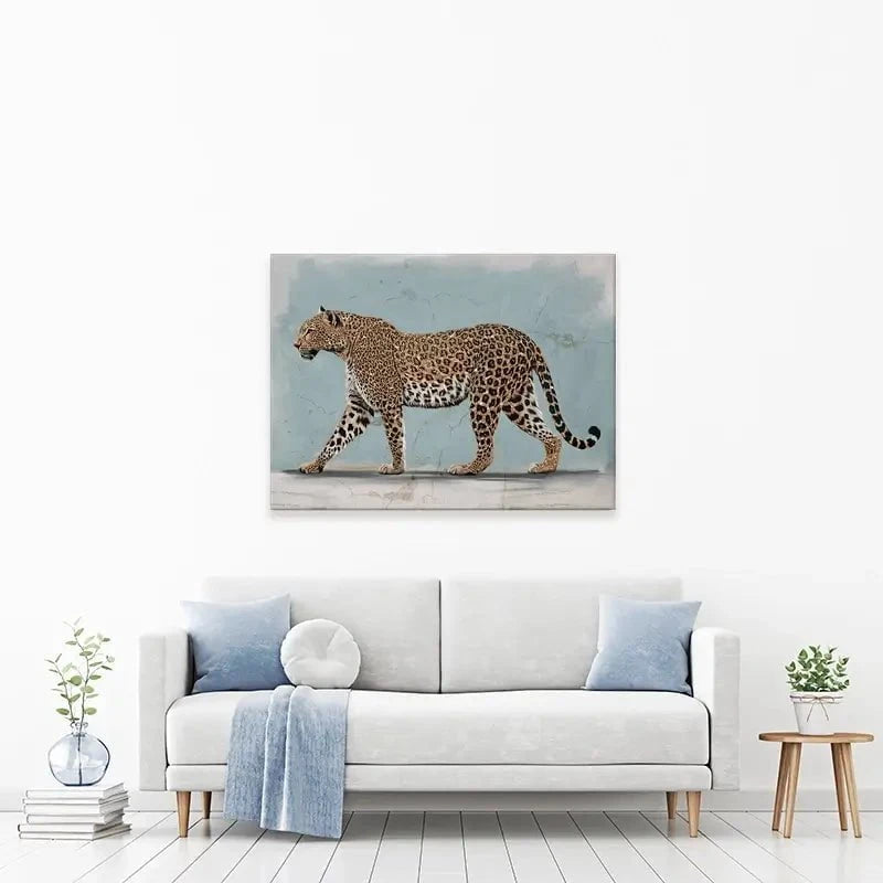 Prowling Leopard Canvas Print Prowling Leopard Canvas Print wall art product Svetlana Aleynikova