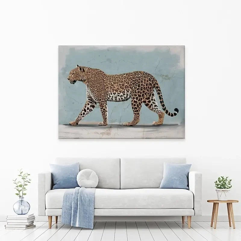 Prowling Leopard Canvas Print Prowling Leopard Canvas Print wall art product Svetlana Aleynikova
