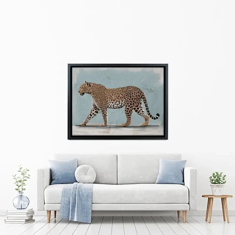 Prowling Leopard Canvas Print Prowling Leopard Canvas Print wall art product Svetlana Aleynikova