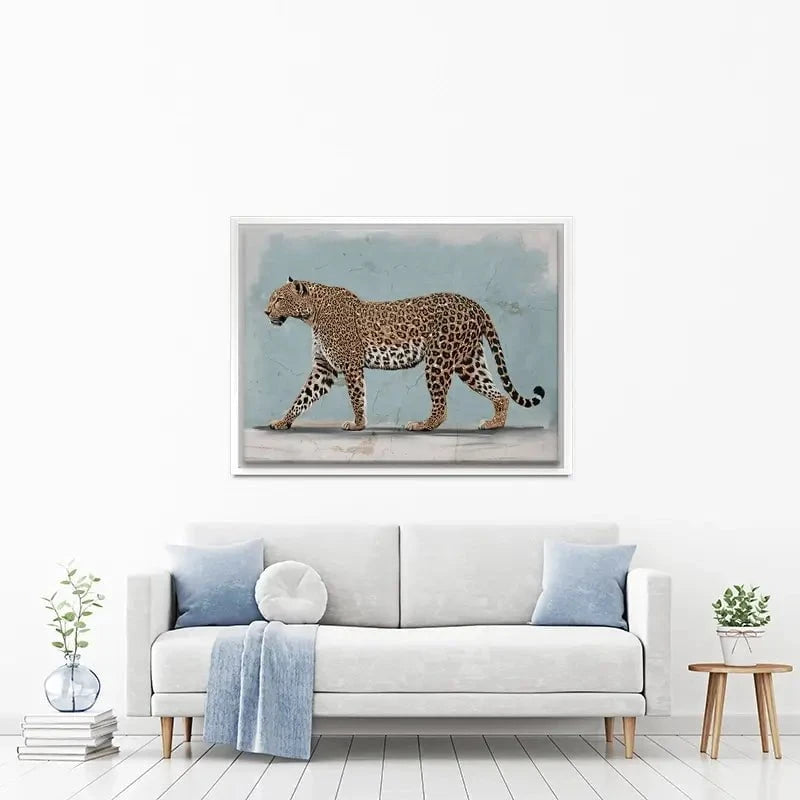 Prowling Leopard Canvas Print Prowling Leopard Canvas Print wall art product Svetlana Aleynikova