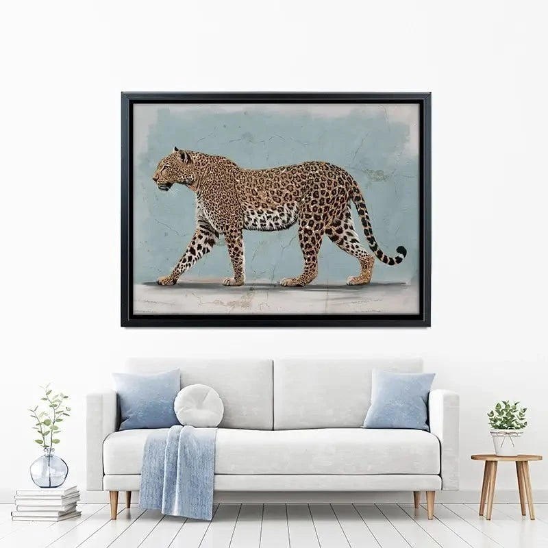 Prowling Leopard Canvas Print Prowling Leopard Canvas Print wall art product Svetlana Aleynikova