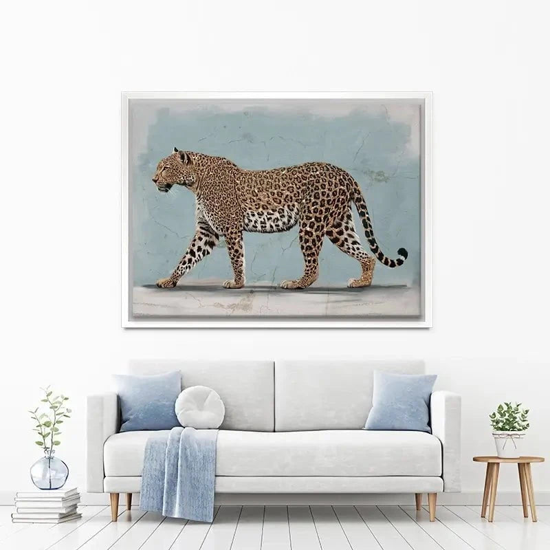 Prowling Leopard Canvas Print Prowling Leopard Canvas Print wall art product Svetlana Aleynikova