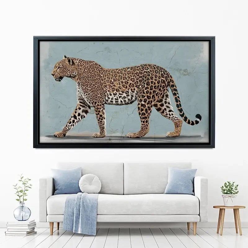 Prowling Leopard Canvas Print Prowling Leopard Canvas Print wall art product Svetlana Aleynikova