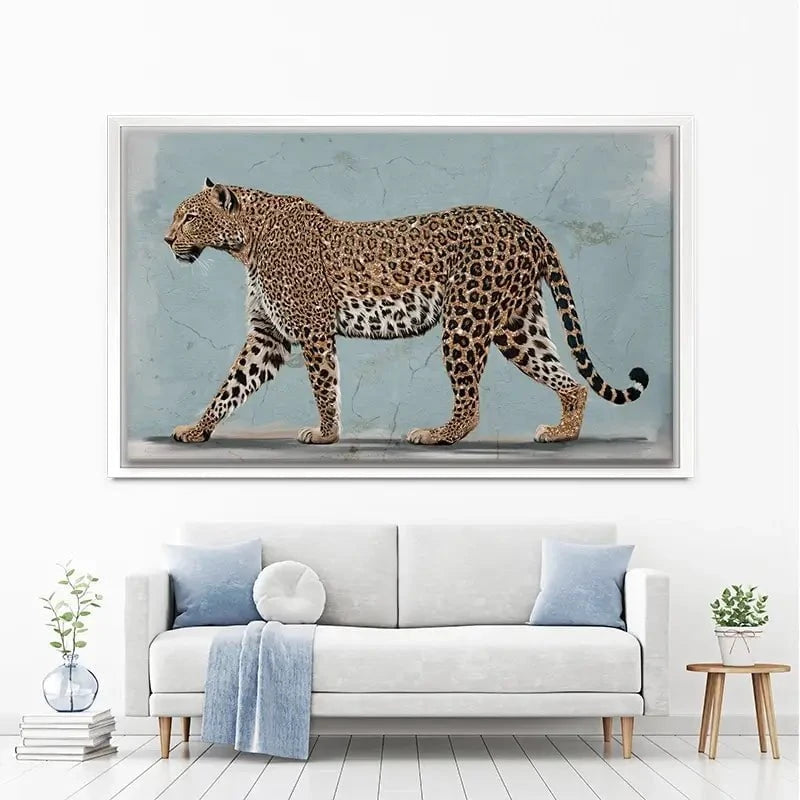 Prowling Leopard Canvas Print Prowling Leopard Canvas Print wall art product Svetlana Aleynikova