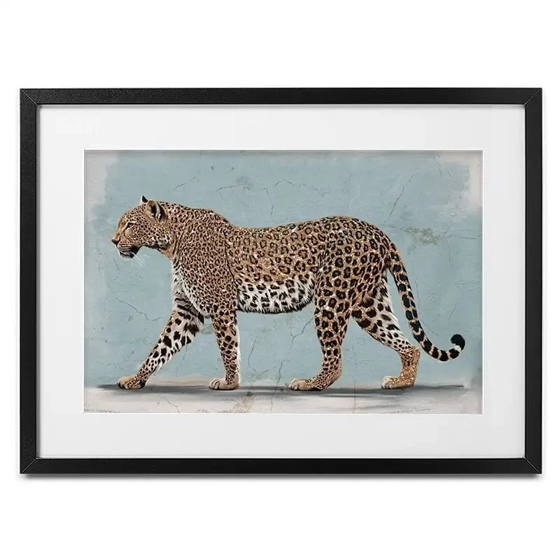 Prowling Leopard Framed Art Print Prowling Leopard Framed Art Print wall art product Svetlana Aleynikova