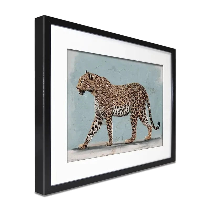Prowling Leopard Framed Art Print Prowling Leopard Framed Art Print wall art product Svetlana Aleynikova