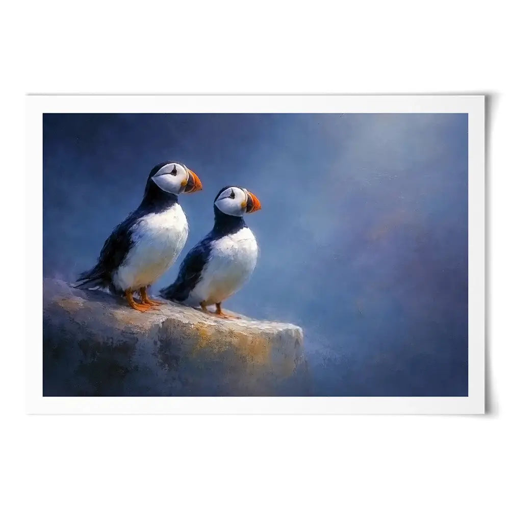 Puffin Pals Art Print Puffin Pals Art Print wall art product David Alexander Elder