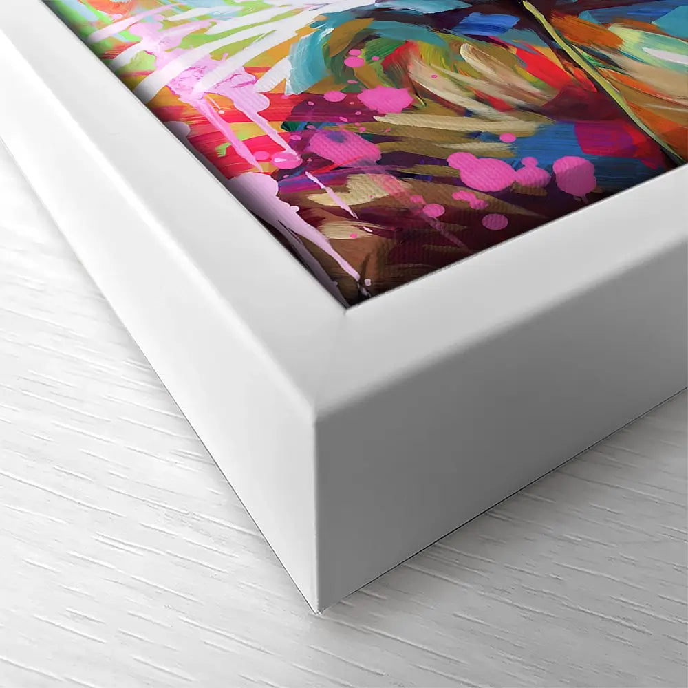 Pug's Beat Bliss Canvas Print Pug's Beat Bliss Canvas Print wall art product Leon Devenice