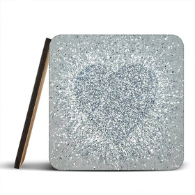 Pure Love Coaster Set Rainbow Soul Tree Coaster Set | Rainbow Soul Tree Art Coasters wall art product Jo Gough