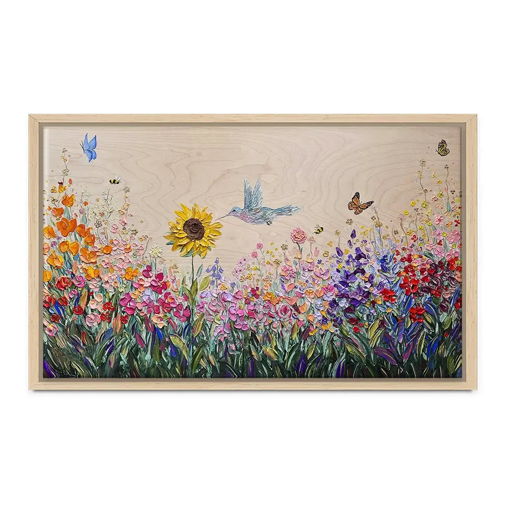 Pure Love Garden Canvas Print Pure Love Garden Canvas Print wall art product Nada Khatib