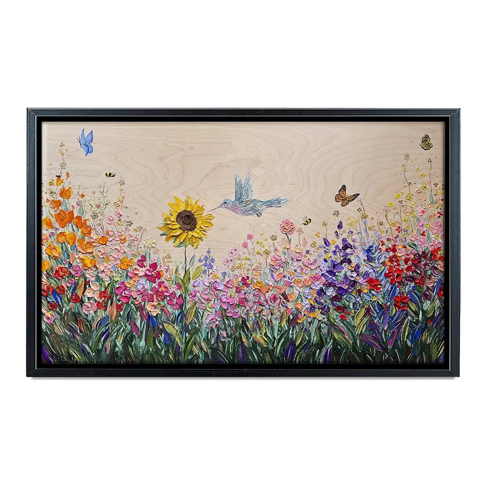 Pure Love Garden Canvas Print Pure Love Garden Canvas Print wall art product Nada Khatib