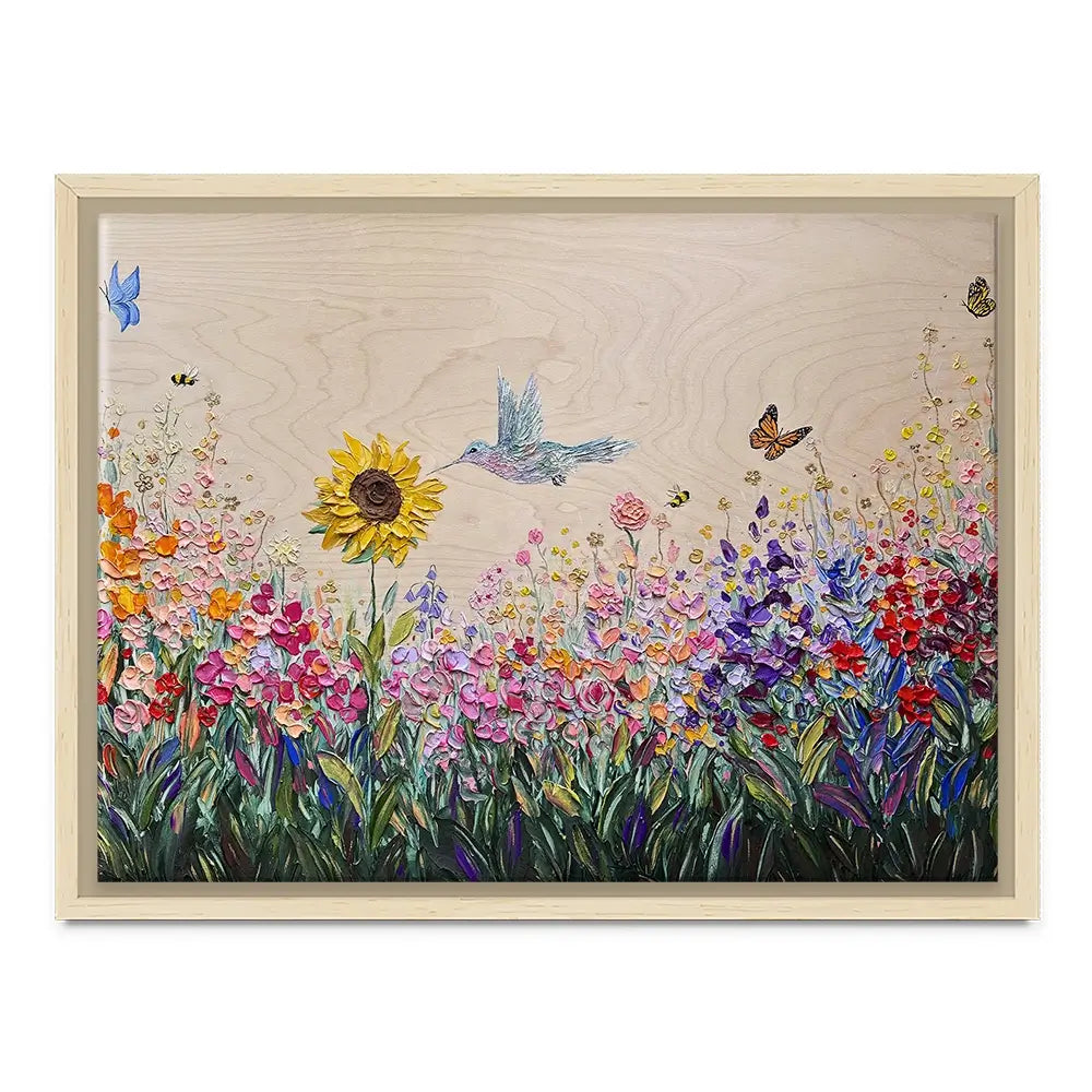 Pure Love Garden Canvas Print Pure Love Garden Canvas Print wall art product Nada Khatib
