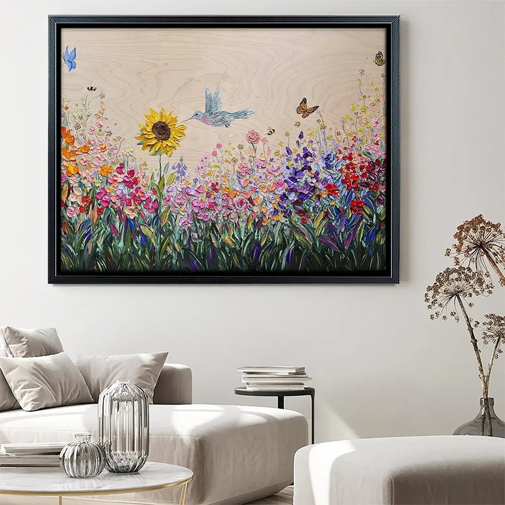 Pure Love Garden Canvas Print Pure Love Garden Canvas Print wall art product Nada Khatib