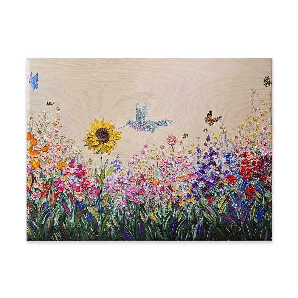 Pure Love Garden Canvas Print Pure Love Garden Canvas Print wall art product Nada Khatib