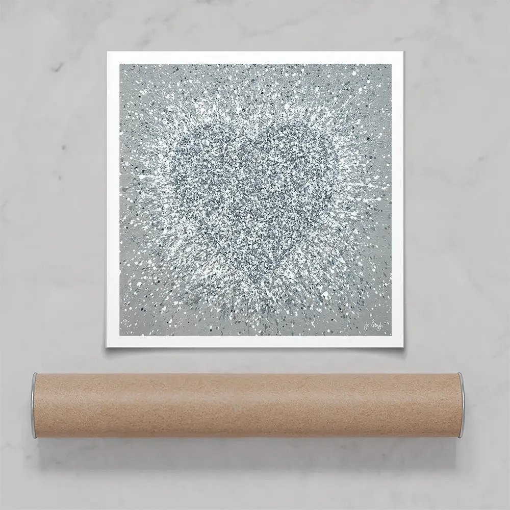 Pure Love Square Art Print Pure Love Square Art Print wall art product Jo Gough