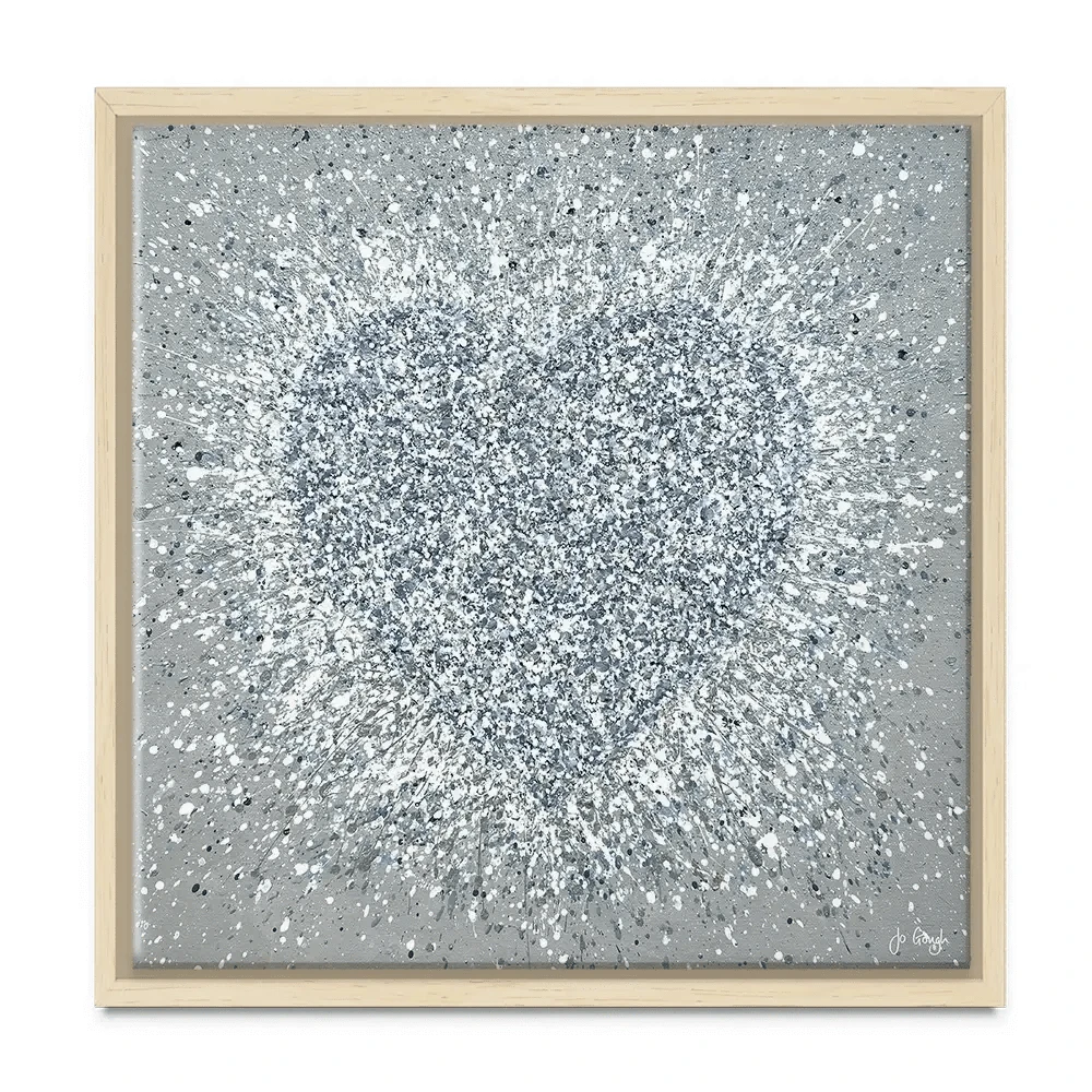 Pure Love Square Canvas Print Pure Love Square Canvas Print wall art product Jo Gough