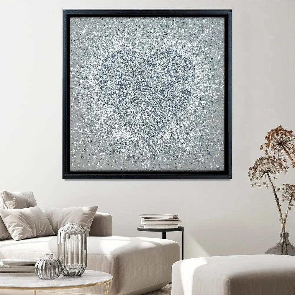 Pure Love Square Canvas Print Pure Love Square Canvas Print wall art product Jo Gough