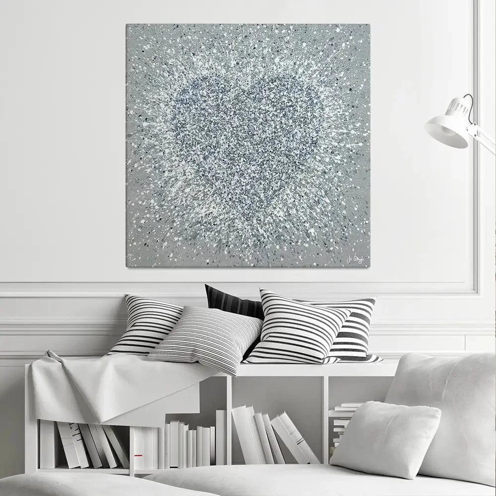 Pure Love Square Canvas Print Pure Love Square Canvas Print wall art product Jo Gough