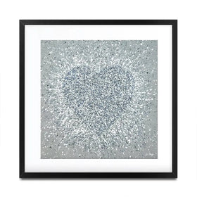 Pure Love Square Framed Art Print Pure Love Square Framed Art Print wall art product Jo Gough