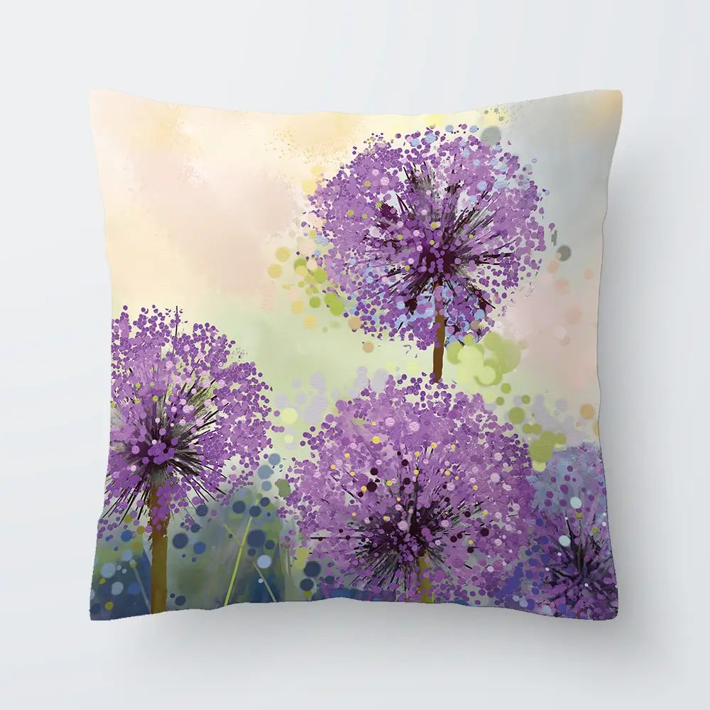 Purple Allium Cushion Purple Allium Cushion wall art product pluie_r / Shutterstock
