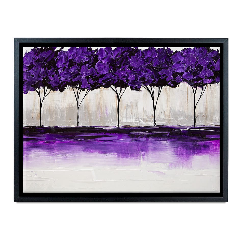 Purple Blossom Canvas Print wall art product Osnat Tzadok