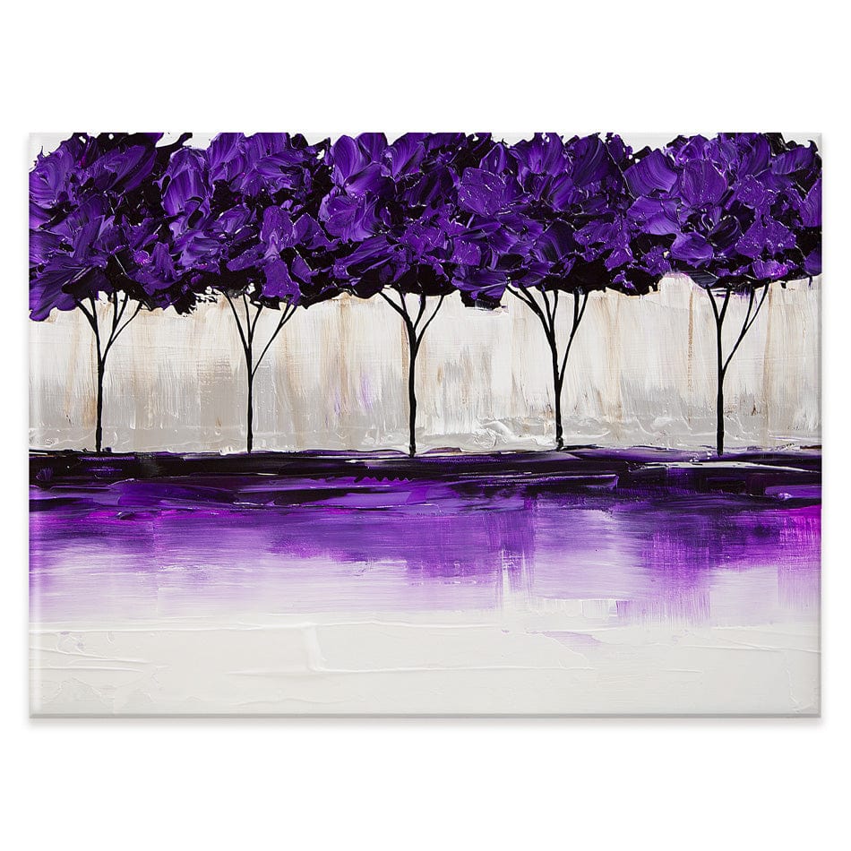 Purple Blossom Canvas Print wall art product Osnat Tzadok