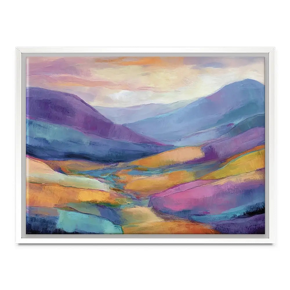 Purple Glen Canvas Print Purple Glen Canvas Print wall art product David Alexander Elder