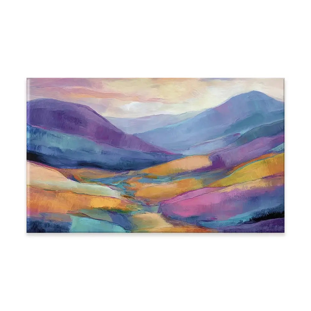 Purple Glen Canvas Print Purple Glen Canvas Print wall art product David Alexander Elder