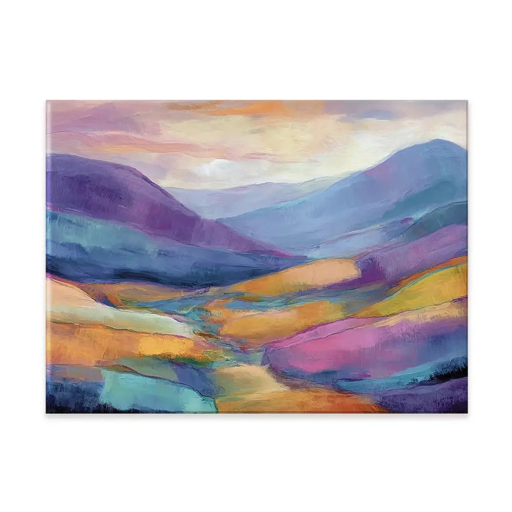 Purple Glen Canvas Print Purple Glen Canvas Print wall art product David Alexander Elder