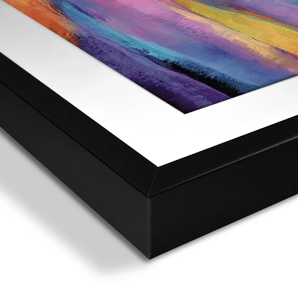 Purple Glen Framed Art Print Purple Glen Framed Art Print wall art product David Alexander Elder
