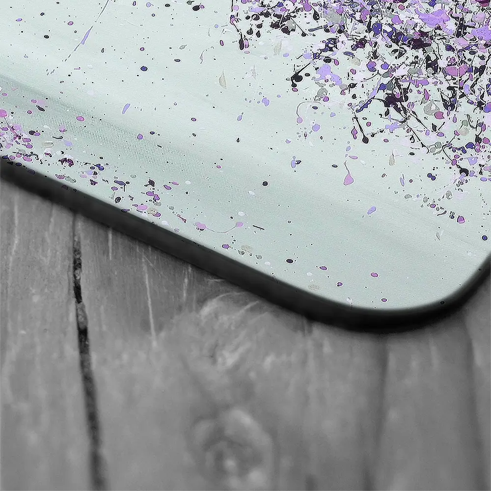 Purple Love Coaster Set Purple Love Coaster Set wall art product Jo Gough