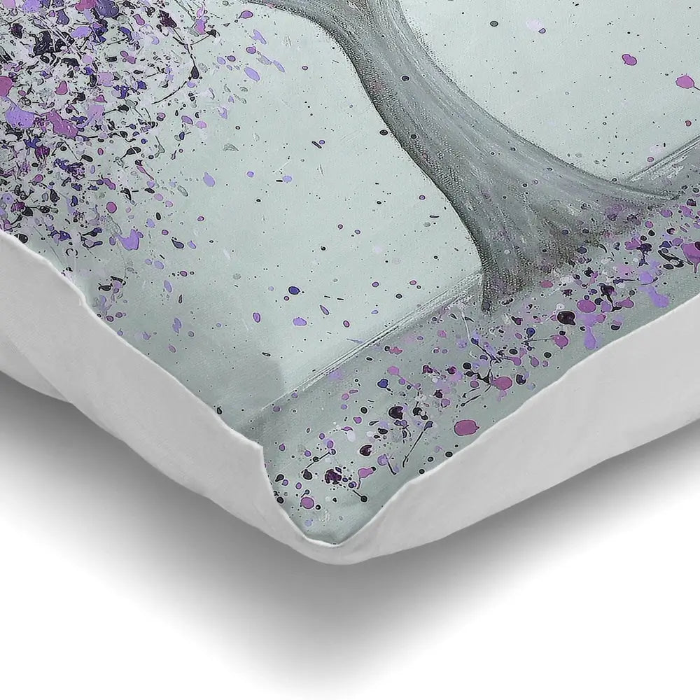 Purple Love Cushion Purple Love Cushion wall art product Jo Gough