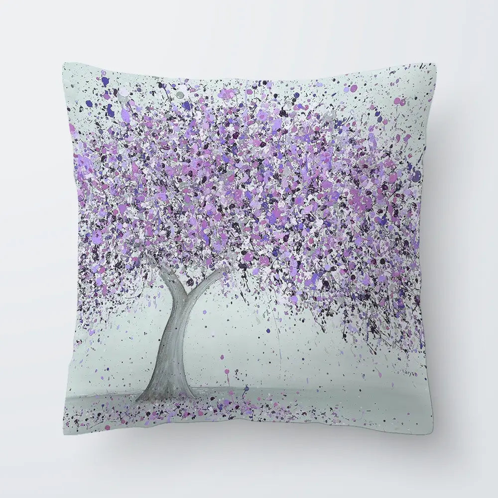Purple Love Cushion Purple Love Cushion wall art product Jo Gough