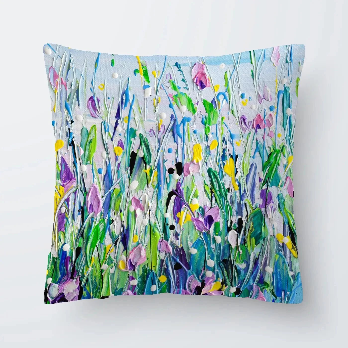 Purple Meadow Cushion Purple Meadow Cushion wall art product Olga Tkachyk
