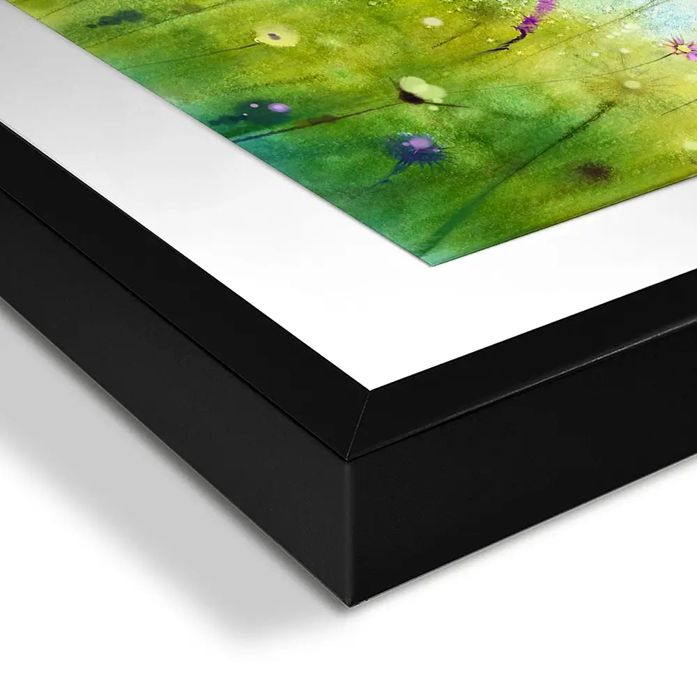 Purple Meadow Wildflowers Framed Art Print Purple Meadow Wildflowers Framed Art Print wall art product pluie_r / Shutterstock