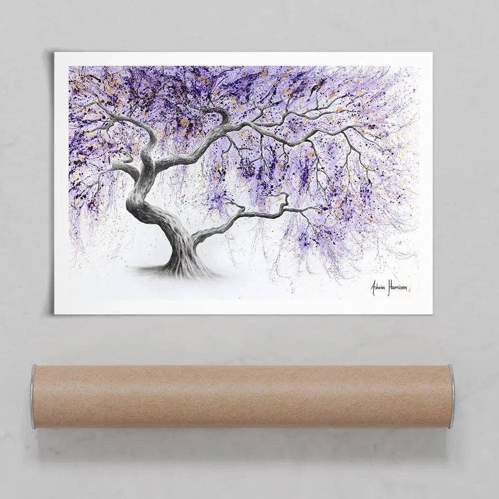 Purple Prosperity Art Print Purple Prosperity Art Print wall art product Ashvin Harrison